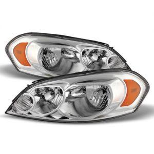 Передняя оптика хромированная OEM Style для Chevrolet Impala 2006-2013